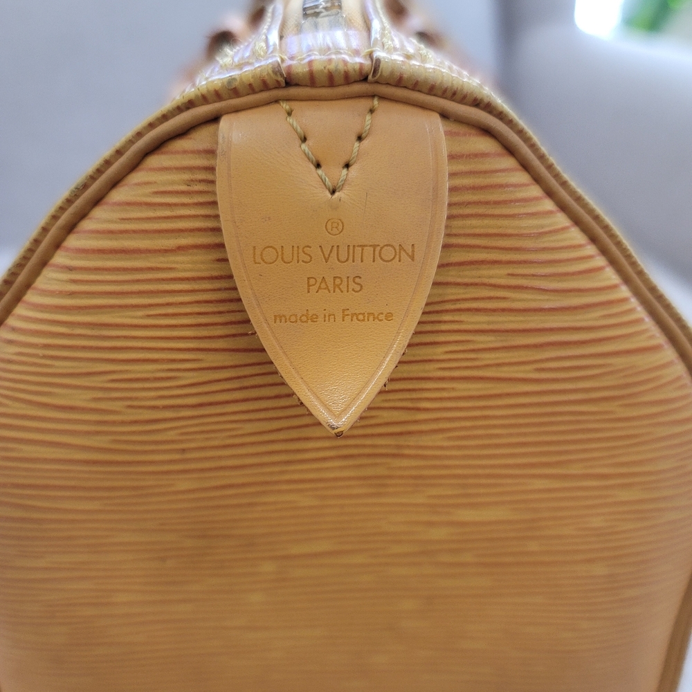 Louis Vuitton Epi Speedy 25 Yellow - Picture 4 of 16
